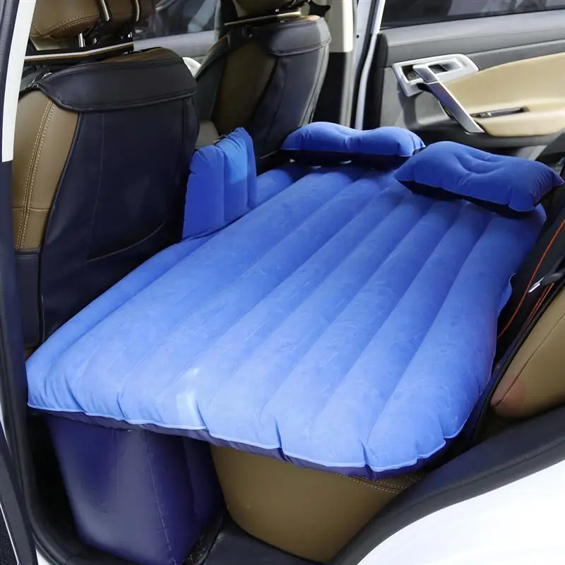 

2017 Universal Car Travel Inflatable Mattress Inflatable Bed Camping Back Seat Extended Mattress And Two Pillows