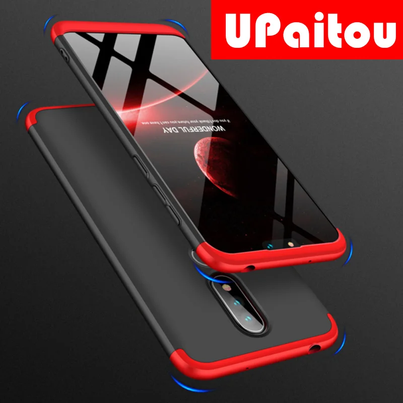 

UPaitou Full Cover Cases For Nokia 8.1 7.1 6.1 X7 X6 7 Plus 6 2018 Case Luxury 3in1 Hard PC Case Cover For Nokia X7 Back Cover
