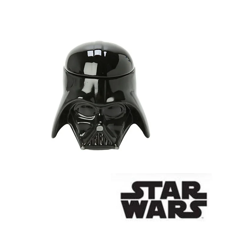ULKNN Star Wars кружка Дарт Вейдер воин Белый 3D чашка для напитков с Ложка Крышка
