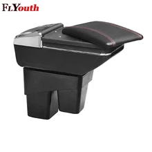 For Honda Fit Jazz 2014 2015 2016 2017 2018 Car Armrest Box Central Console Arm Rest Box Cup Holder Ashtray Seat Armrest Styling For Honda Fit Jazz 2014 2015 2016 2017 2018 Car Armrest Box Central Console Arm Rest Box Cup Holder Ashtray Seat Armrest Styling