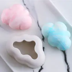 Хлопок облако пузыри формы силиконовые формы для десерта, шоколада форма для торта, Мусса пластиковая упаковка для печенья резак украшение