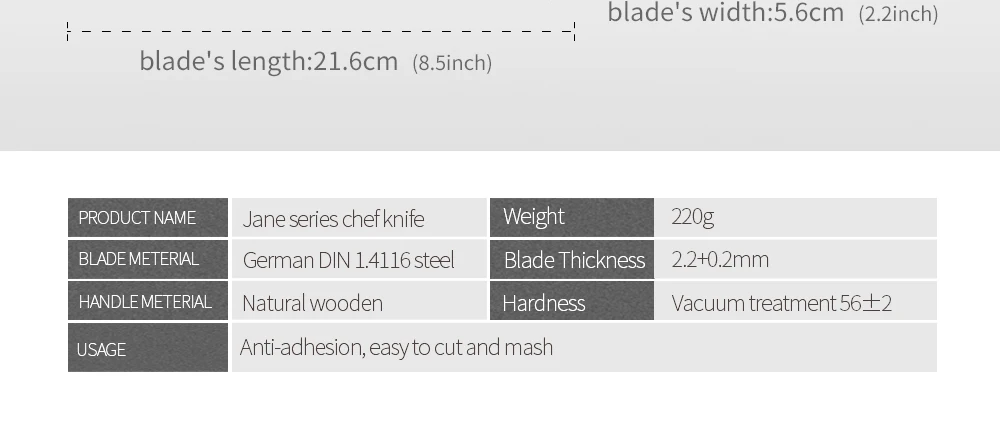 wallop chef knife kitchen knife_19