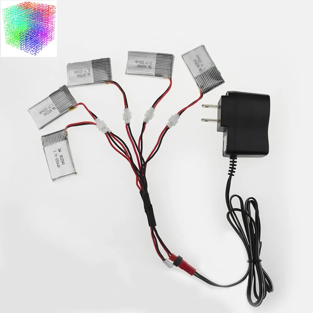 3.7V 650mah lipo battery X5C syma (25)