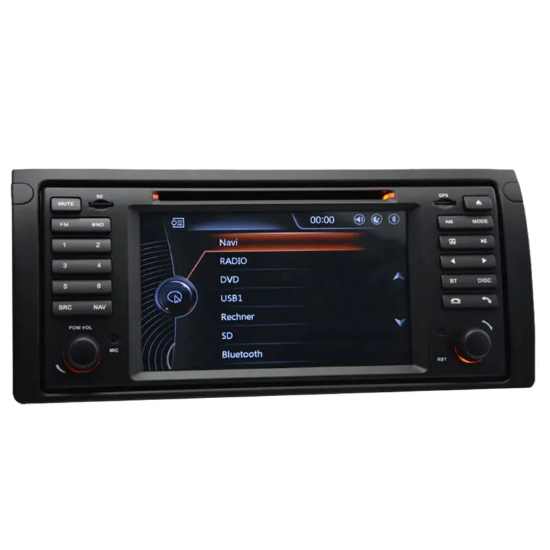  7'' Capacitive Screen Autoradio Car DVD GPS For BMW E39 E53 X5 Old 5 Series Special Multimedia Player With Navigation System 