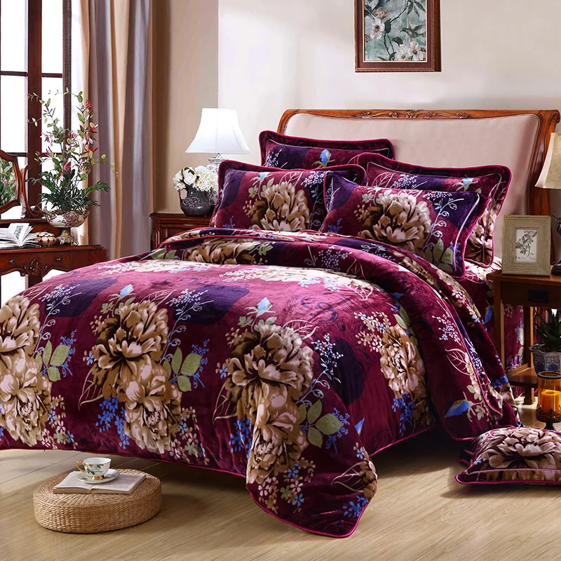 Комплект постельного белья из флисовой ткани с изображением бабочек|bed linen|butterfly
