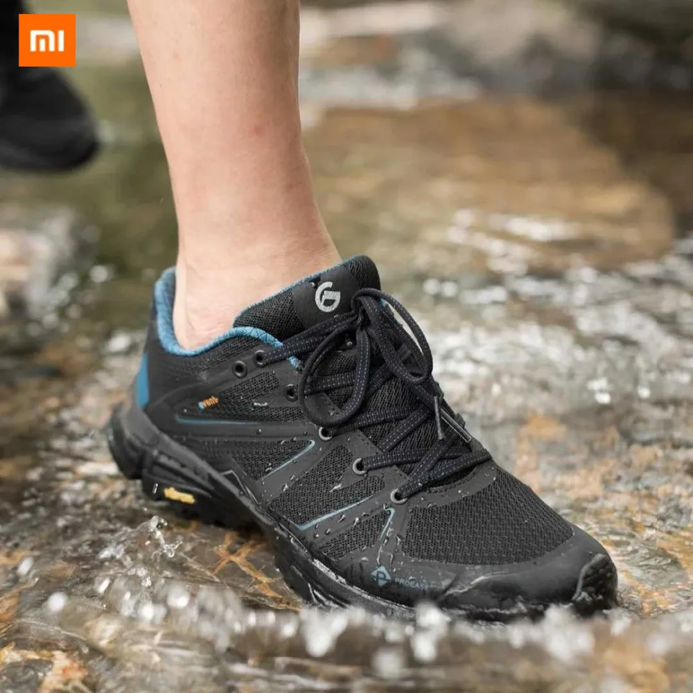 Xiaomi Mijia Proease удобные водонепроницаемые дышащие кроссовки для бега на открытом воздухе с v-образным вырезом противоскользящая обувь для мужчин