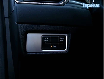 

Lapetus 2 Model Head Lights Lamp Headlamp Switch Button Decoration Frame Cover Trim 1 Pcs Fit For Mazda CX-5 CX5 2017 2018 2019