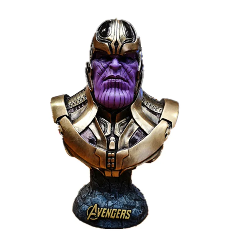 

Avengers:Infinity War Supervillain Thanos 1/2 Bust Resin Statue Decoration Action Figure Collection Model Toy X522