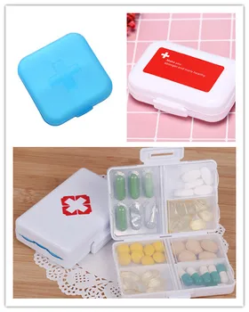 

Portable 7 Days Pill Box Mini Plastic Medicine Container Case For Healthy Care Cute Empty Pill Holders Reminder New