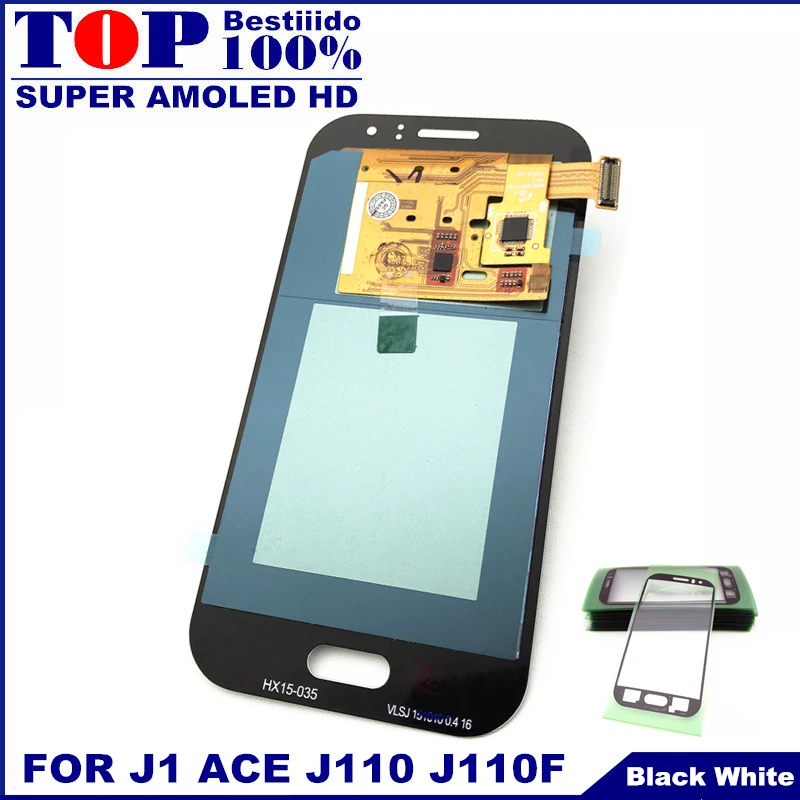 100% протестированный сменный ЖК дисплей для samsung Galaxy J1 Ace J110 SM J110F J110H J110FM lcd S