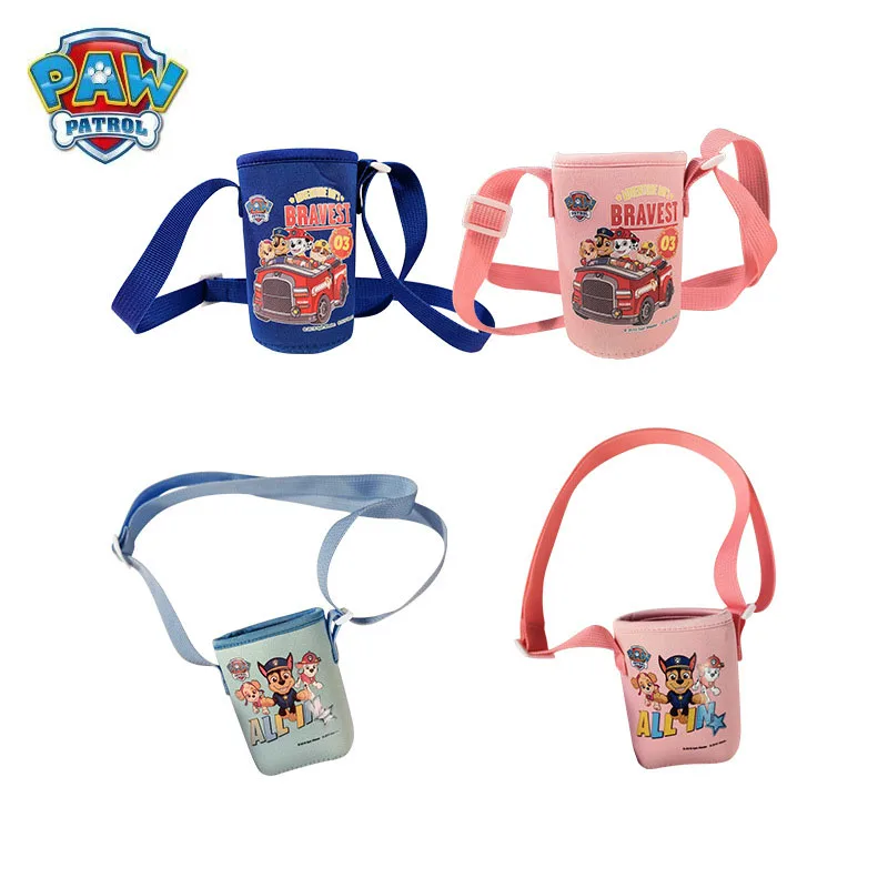 

Genuine Paw Patrol Drinking Water Bottles cup Cover Puppy Patrol kids handle cup Eco-friendly Cup cover for kids toy gift