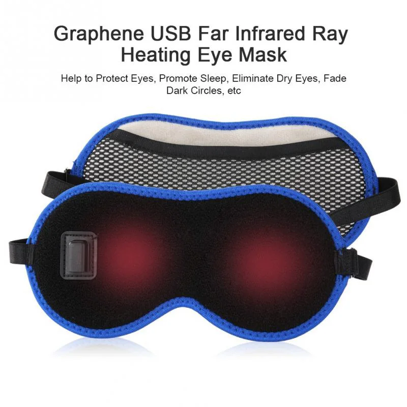 Graphene USB Far Infrared Ray Heating Eye Mask Relieving Dark Circle
