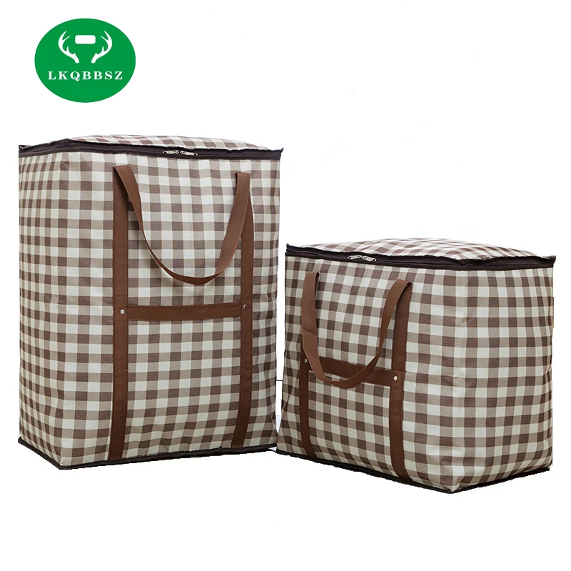 

Travel cloth storage box Oxford Waterproof Quilt Storage Bag For Clothes Container Case Clothes Organizer box High Capacity Box