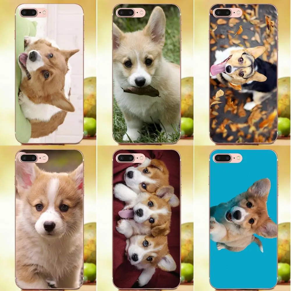 

Qdowpz Soft Mobile Shell For Xiaomi Mi6 Mi 6 A1 Max Mix 2 5X 6X Redmi Note 5 5A 4X 4A A4 4 3 Plus Pro Corgi Puppy Dog Pet