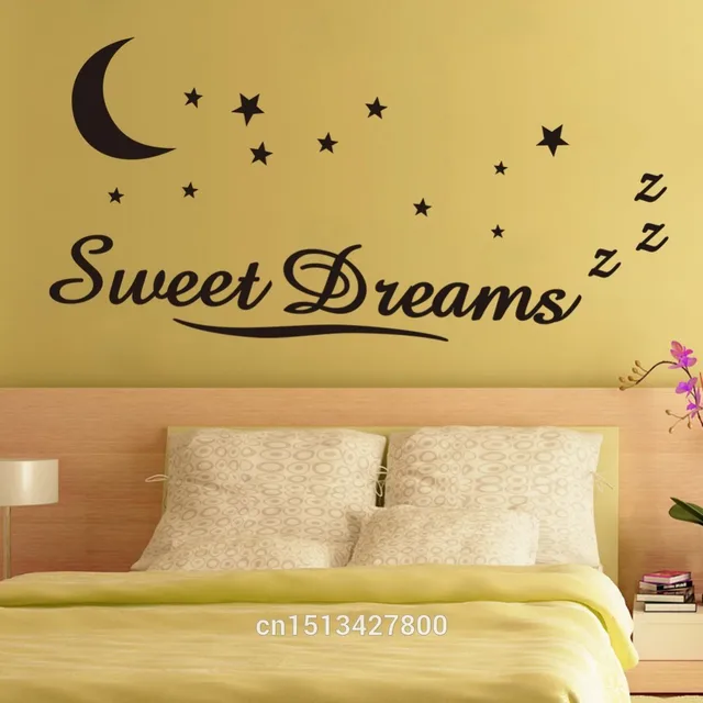 Cacar Wall Sticker Quotes Sweet Dreams Moon Stars Quote Art Cacar Wall Sticker Quotes Sweet Dreams Moon Stars Quote Art Decal Words Lettering Decor