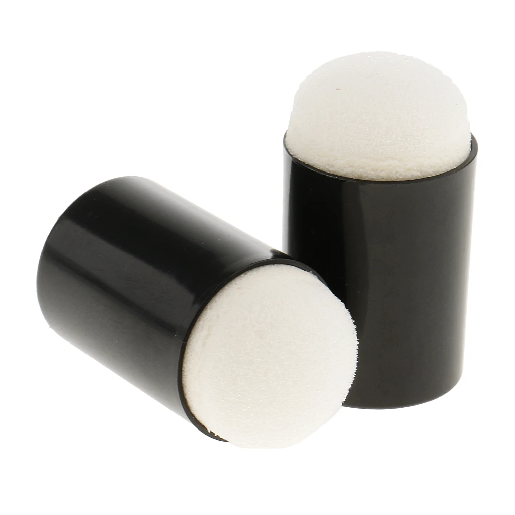 

2pcs Sponge Finger Daubers Painting Drawing Art and Crafts Finger Painting Tools Ink Chalk Staining Altering Tools