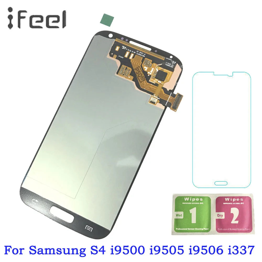 

LCDs Replacement For Samsung Galaxy S4 i9500 i9505 i9506 i337 Phone AMOLED LCD Display Touch Screen Assembly
