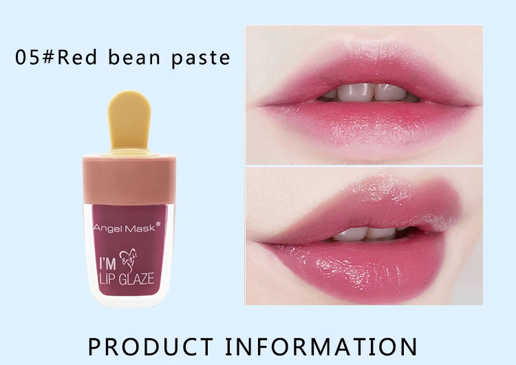 ANGEL MASK Cherry Liquid Lipstick Pink Lip Tint Magic Lip Plumper Nature Long Lasting Moisturizing Matte Lipstick (8)