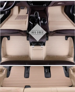 

Top quality! Custom special car floor mats for Chevrolet Traverse 7 seats 8 seats 2016-2009 waterproof carpets for Traverse 2010