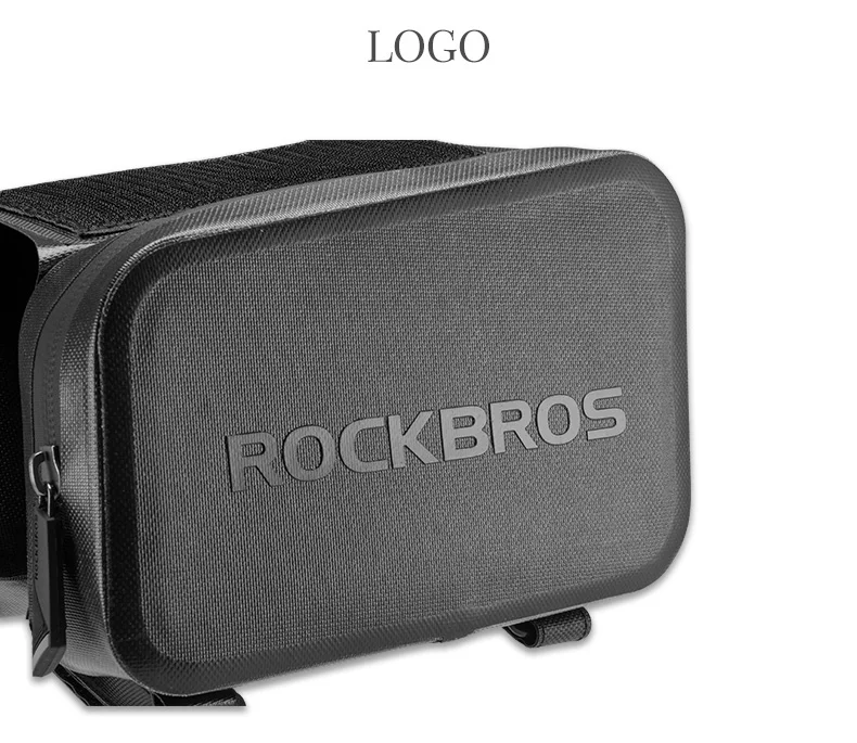 Excellent ROCKBROS Waterproof Touch Screen Bicycle Bags MTB Cycling Bike Frame Phone Bag Holder Pannier Case Pouch Fit Under 6.0" Phone 13