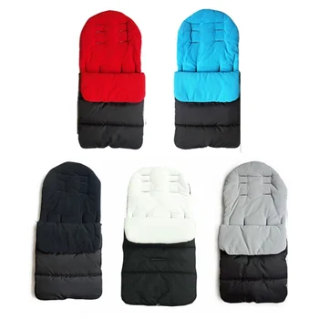 

Useful Baby Sleeping Bag Stroller Warm Newborn Kids Thick Foot Cover for Pram Wheelchair Infant stroller Foot Muff 2019
