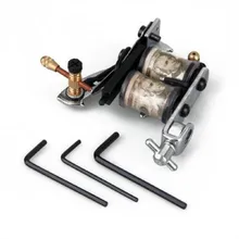 Новинка года, набор для татуировки, машинка для нанесения шейдерных лайнеров, набор ключей, серебряный профессиональный ручной набор, поставка, легкий