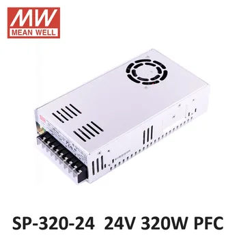 

MEAN WELL SP-320-24 switch power supply 24 volt 13A 312W PFC function 85-264VAC input meanwell power supply 24VDC led driver
