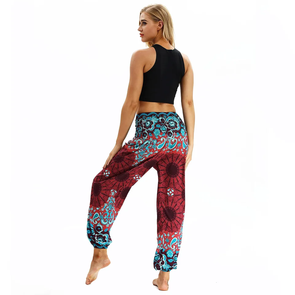 high waisted parachute pants