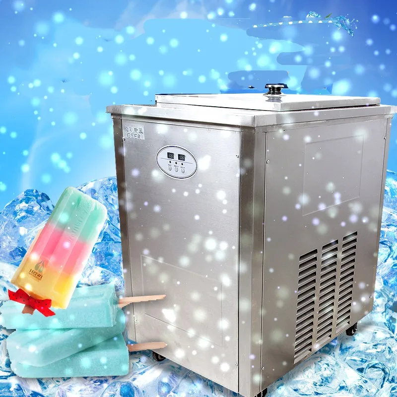 New arrival 220V/50HZ Stainless Steel Commercial Popsicle Machine Ice