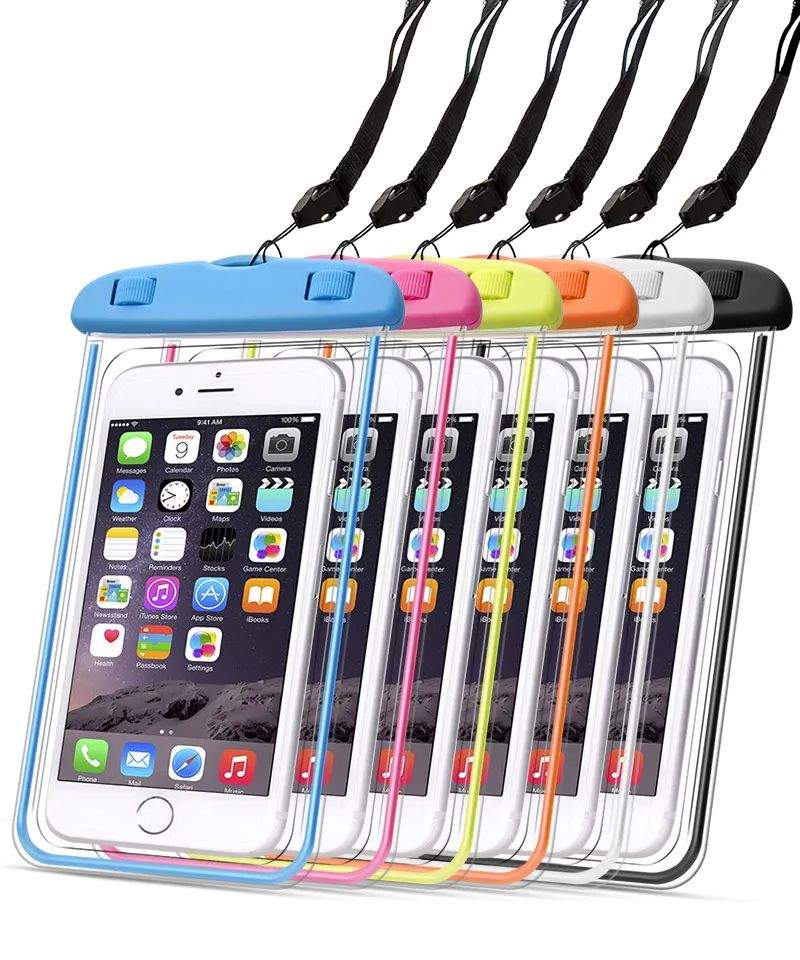 TOMKAS Universal Waterproof Case For iPhone X 8 7 6 s Plus Cover Pouch Waterproof Bag Case For Phone Coque Waterproof Phone Case (3)
