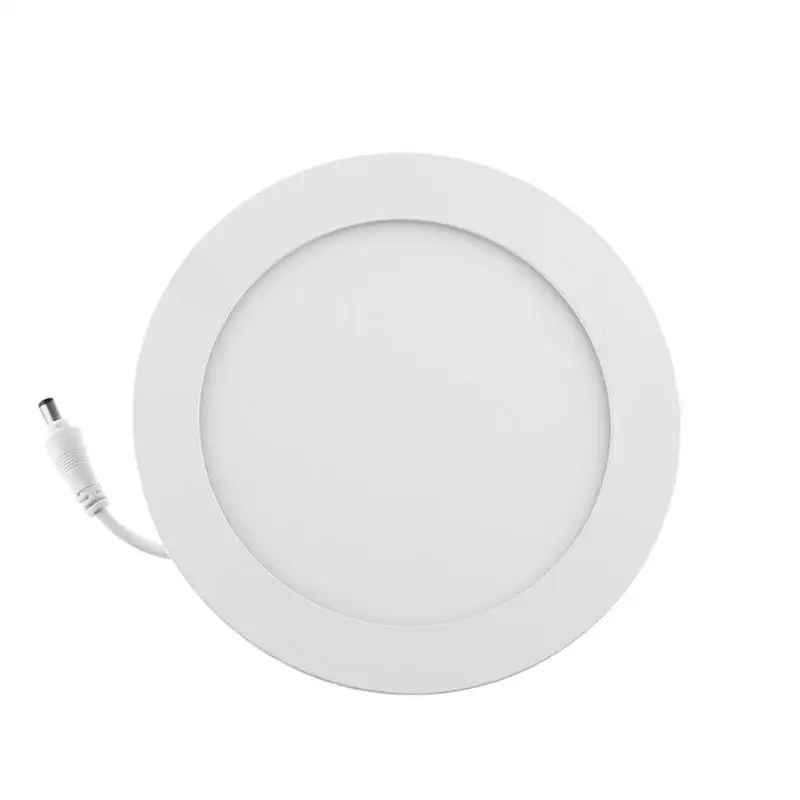 12 Вт ультра тонкий потолочные встраиваемые 2835 60LED круглый Панель свет, светильник