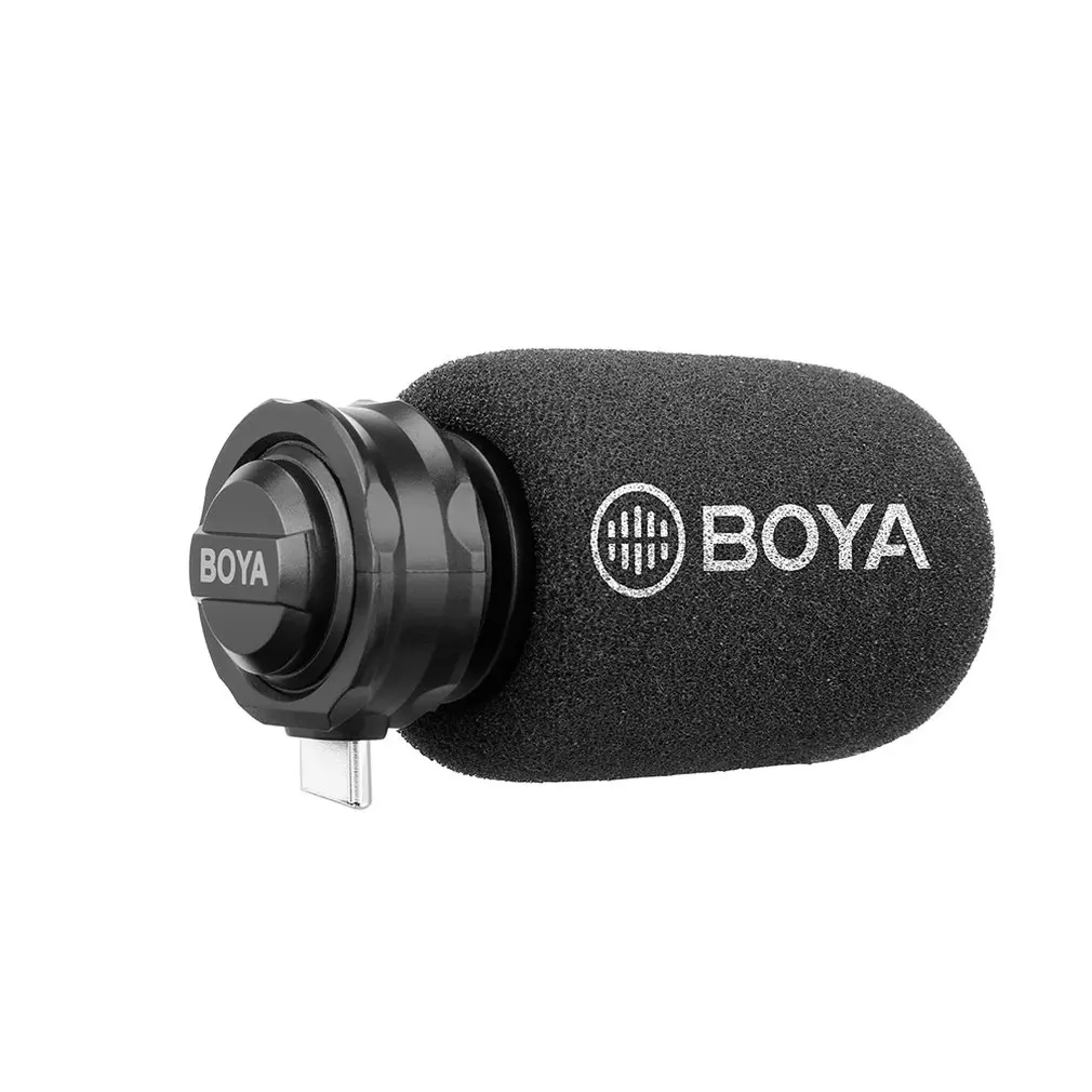 

Boya By-Dm100 Microphone For Android Digital Condenser Stereo Microphone Superb Sound For Android Usb Type-C Devices Recording