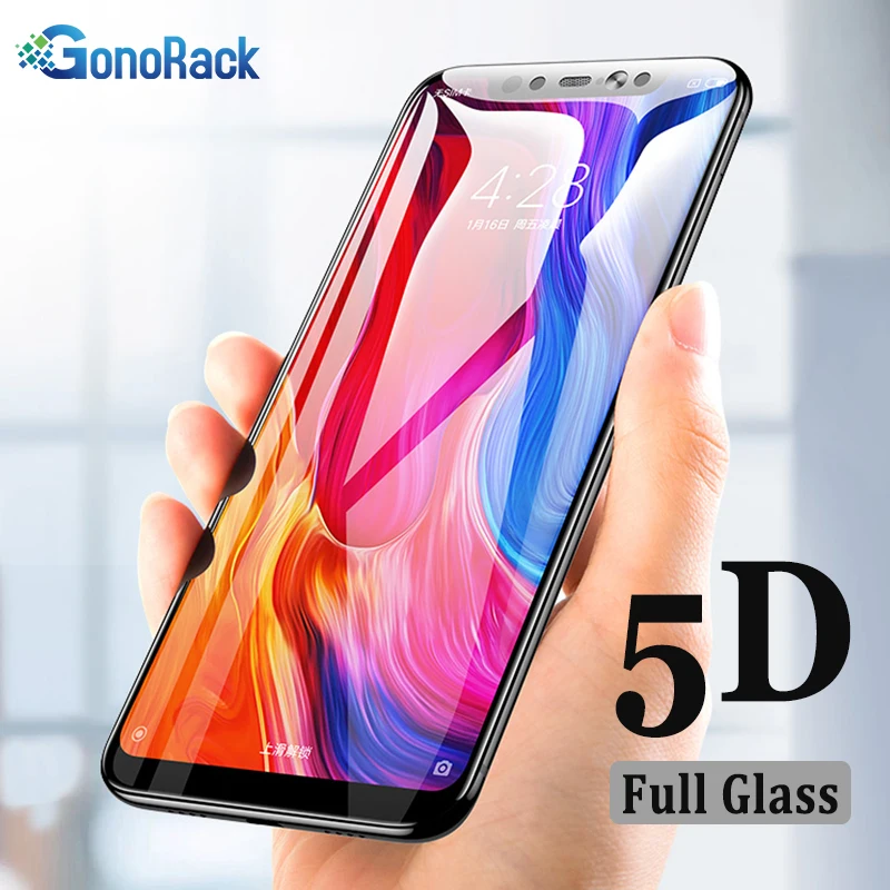 GonoRack 5D 9H закаленное стекло для Xiaomi A2 Lite Mi 8 SE Explorer Edition Защита экрана Xiomi Redmi 6 Pro 6A 6X