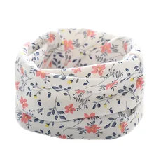 Новинка года, осенне-зимний детский шарф из хлопка, детские нагрудники-шарфы, шарфы для мальчиков и девочек, милые детские воротники, Детские теплые шарфы-кольца