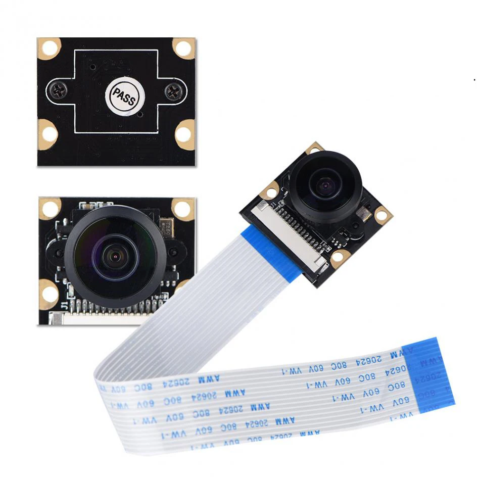 Raspberry Pi Camera Panoramic Wide Angle Fish-Eye Camera Lenses module board 222 degree (2)