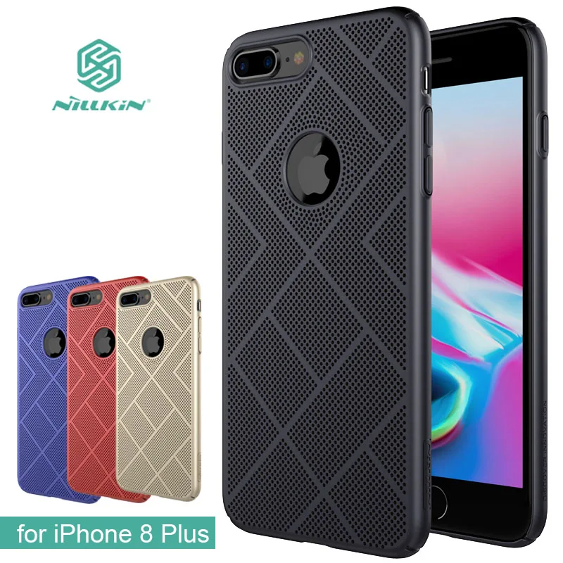 

for iPhone 8 Plus Nillkin Heat Dissipation Hard Back PC Frosted Protective Cover Air Case Nilkin for iPhone 8 Plus Phone Case