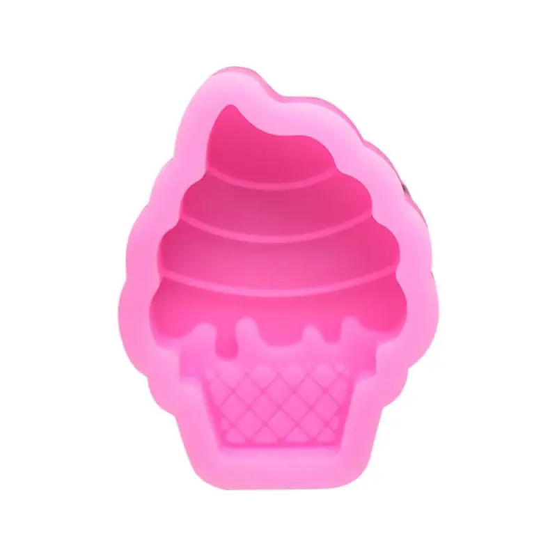 

Soap Mold 3D Silicone Mold Ice Cream Shape Cake Molds Chocolate Mould Fondant Cake Decoration DIY Handmade soap molds A20