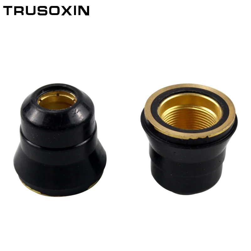 2PCS Plasma Cutter S45 Torch Trafimet Consumables Retaining Nozzle Cap PC0116 2PCS Plasma Cutter S45 Torch Trafimet Consumables Retaining Nozzle Cap PC0116