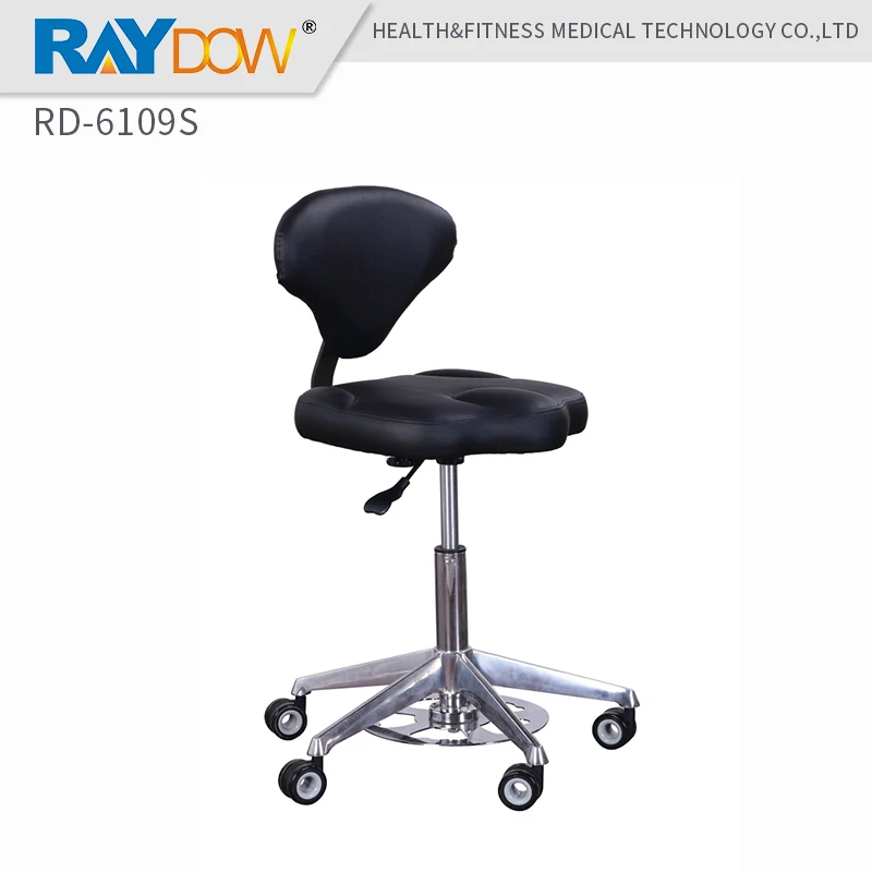 RD 6156F gas lift or foot pedal adjustment dental chair with backrest
