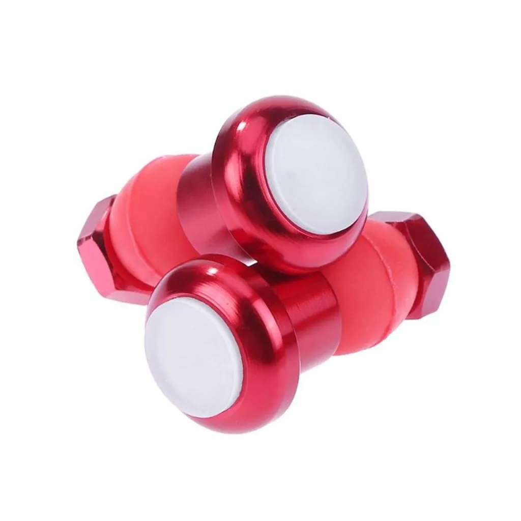 Sale Bicycle Bike Handle Bar End Plug 2 Mode Red Light LED Warning Safety Lamp 2 lighting modes Alloy plastic increase road safety 1