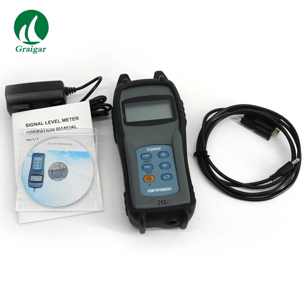 

Brand New Deviser DS2003 Handheld Signal Level Meter frequency range (46 MHz ~ 1 GHz)