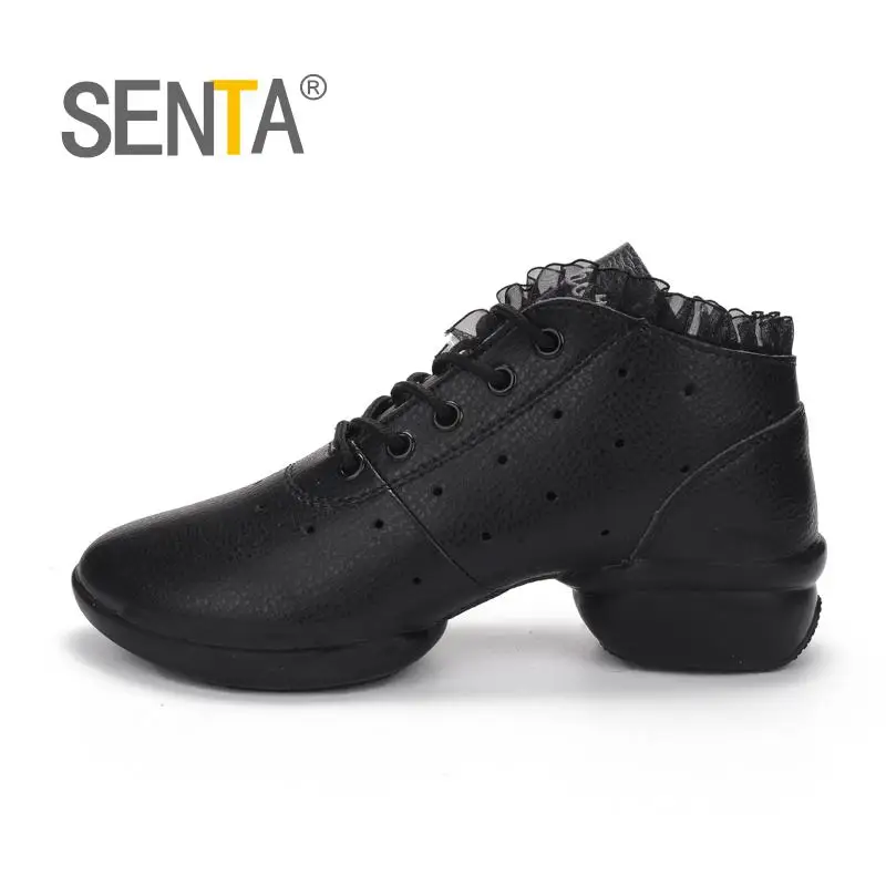 

SENTA Brand New 2019 Dance shoes women Jazz Hip Hop Shoes salsa sneakers for woman platform dancing ladies shoes 35-40