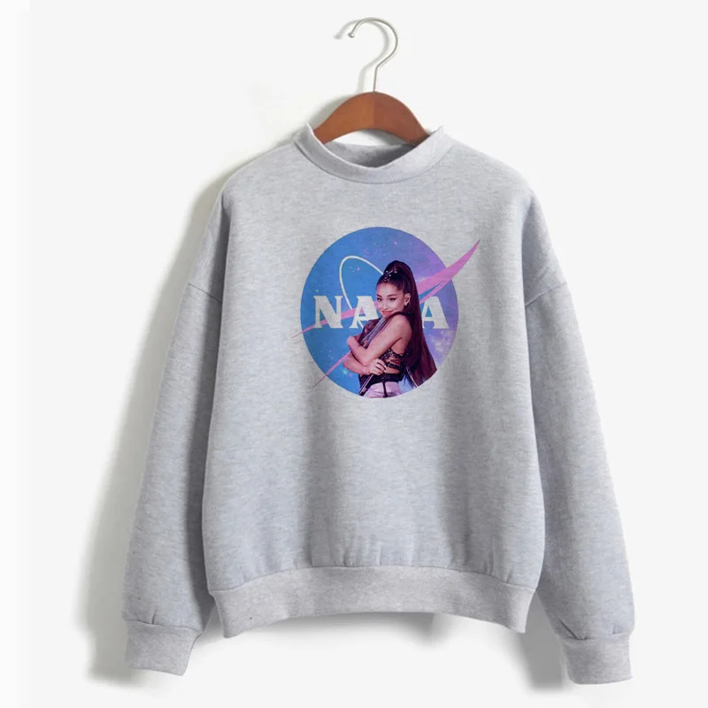 Ariana Grande Crewneck Space Sweathirt женские 7 колец толстовки с длинным рукавом Одежда с музыкальными принтами Топ женские толстовки пуловер