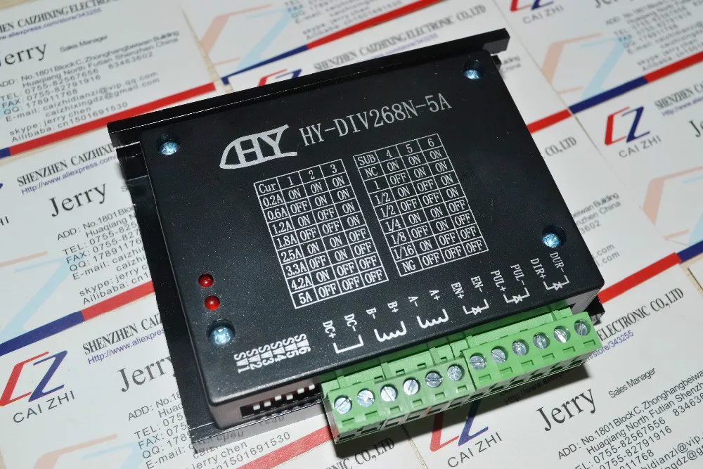 Free-Shipping-New-CNC-Single-Axis-TB6600-0-2-5A-Two-Phase-Hybrid-Stepper-Motor-Driver