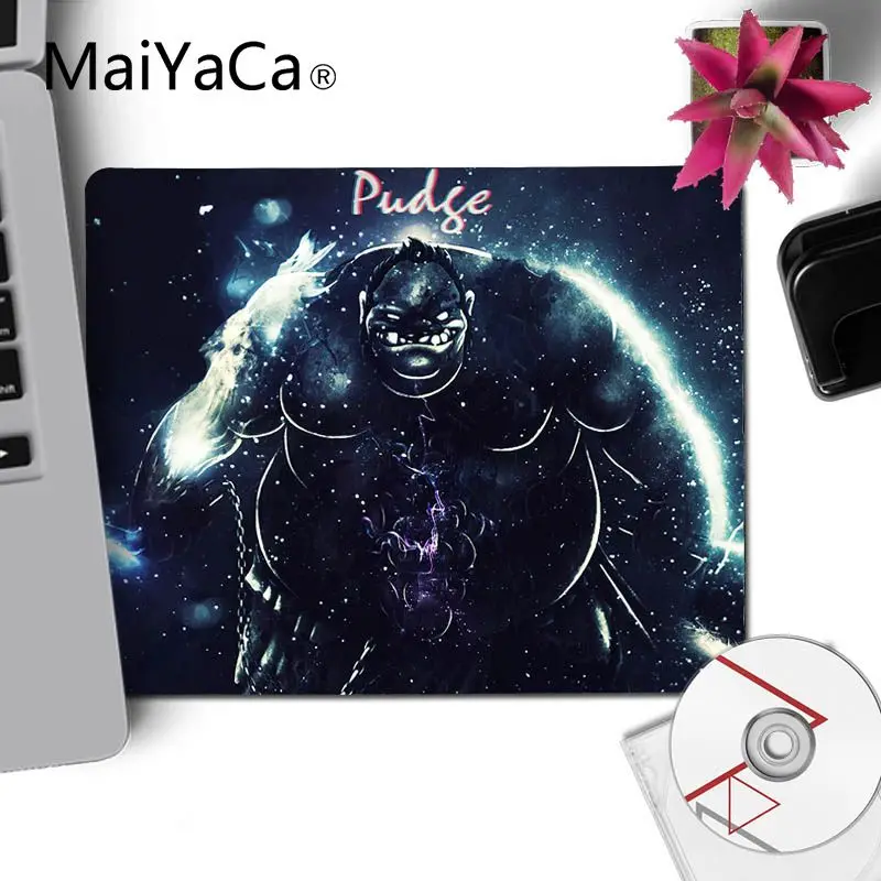  MaiYaCa Simple Design Dota 2 Pudge Customized MousePads Computer Laptop Anime Mouse Mat Rubber Mous