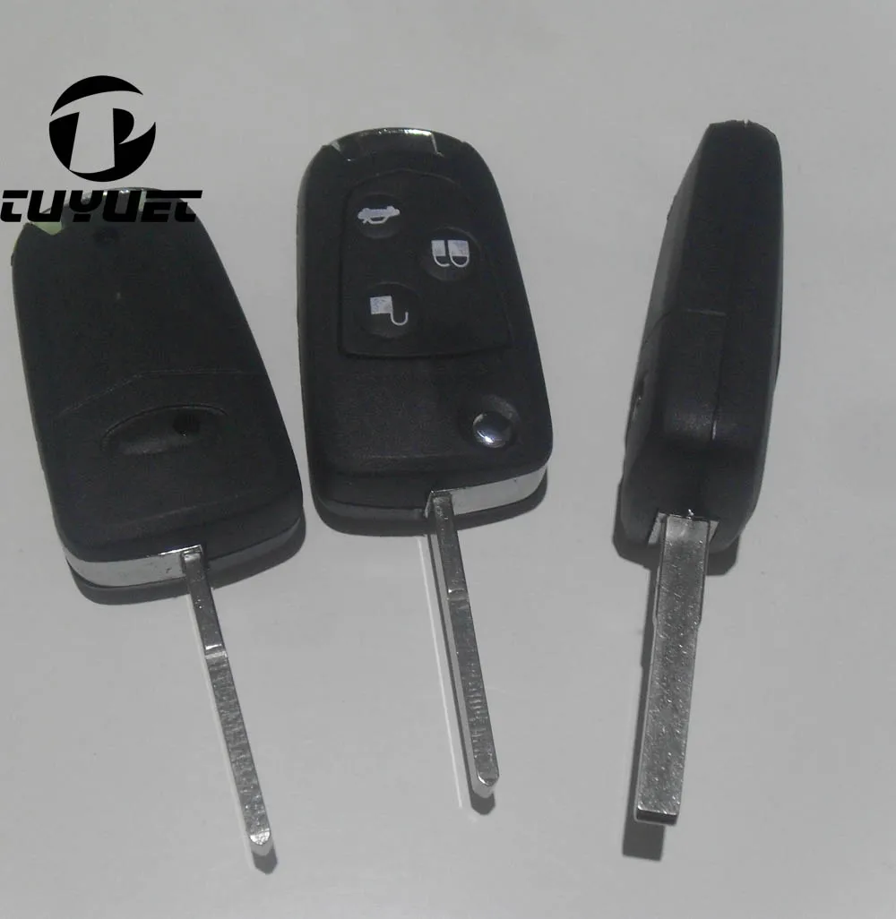 Ford focus 3 Button Modified  flip key case (3)-1