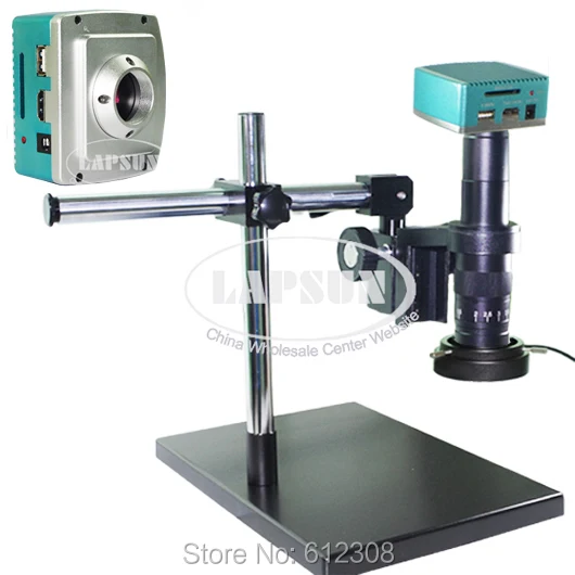 1080P HDMI USB HD Indusry Lab Microscope Camera SD Video