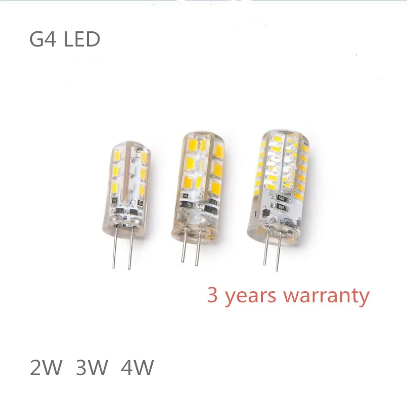 

5 pcs/lot LED G4 AC/DC 110v 220v Led bulb Lamp 3w 5w Replace halogen lamp light 360 Beam Angle luz lampada led Chandelier