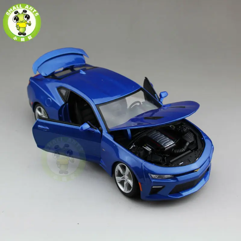 1/18 Chevrolet CAMARO SS литая под давлением модель автомобиля Maisto 31689 синий