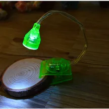 10 шт./лот, настольная лампа Luminous, светодиодный, маленький, милый, светящийся светильник, игрушки, подарки на день рождения для детей, пластиковый светильник, новинка, игрушка